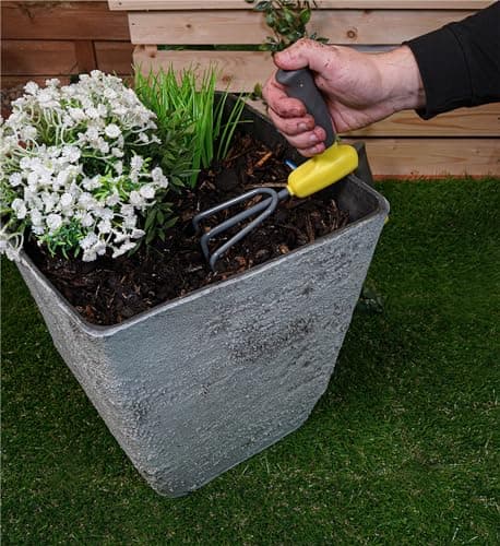 Set of 3 Hand Tools Ergonomic Design for Weak Grip, Non-Slip Rubber Handles, Gift for Seniors, Men & Women. Versatile for Indoor/Outdoor Gardening. Perfect for Those with Limited Strength