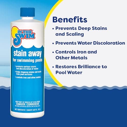 In The Swim Opening Kit and Chlorine Bundle - Pre-Measured Opening Kit for Easy Use - 25 Pound Bucket of 3-Inch Stabilized Chlorine Tablets - Inground and Above Ground Pools Up to 15,000 Gallons
