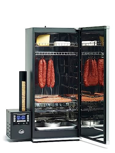 Bradley Smoker 6-Rack Outdoor Electric Smoker, Digital Vertical Smoker With Stainless Steel Grill