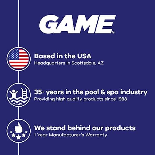 GAME 4721-BB SolarPRO Curve Solar Pool Heater, Made for Intex & Bestway Above-Ground and Inground Pools, Includes Intex Adapters, 2 Hoses & Clamps