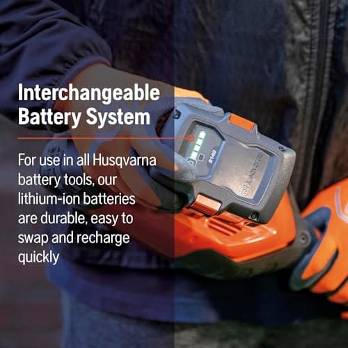 Husqvarna 330iKP Combi Switch + Pole Saw Attachment, 10-Inch Electric Pole Saw with 4 Ah Battery and Charger Included, 970701205