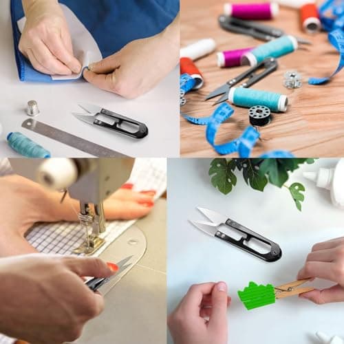 2 Pcs Bonsai Pruning Scissors for plants, Mini plant trimmers & Sewing Snips for Bud Leaves Flowers Stitch Embroidery Knitting DIY Crafts