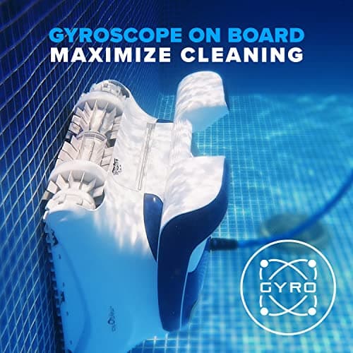 Dolphin Sigma Robotic Pool Cleaner (2025 Model) — Wi-Fi, App, Gyroscope, Weekly Timer, Waterline Cleaning & Massive Top-Loading Ultra-Fine and Standard Filters for In-Ground Swimming Pools up to 50ft