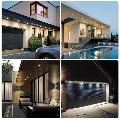 2 Pack LED PAR38 Dusk to Dawn Flood Light Bulbs Outdoor ，20W(200W Equivalent) E26 Base Flood Light Bulbs,5000K Daylight 1800 Lumens LED Flood Light for Outdoor Garden,Garage,Yards