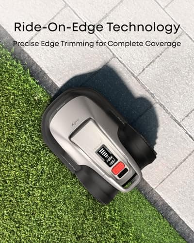 eufy Robot Lawn Mower E15, No Wire, No RTK, No Signal Issue, Hands-Free Auto Mapping, Precise Obstacle Avoiding, Reliable Lawn Maintenance, Worry-Free Experience