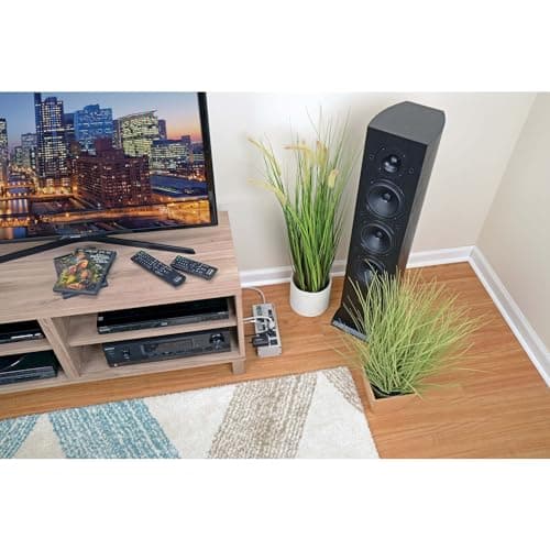 Tripp Lite Isobar 8 Outlet Surge Protector Power Strip, 25ft Long Cord, Right-Angle Plug, Metal, & $50,000 INSURANCE (ISOBAR825ULTRA) Gray