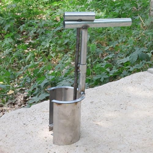 Bulb Planter Tool, 2025 New Plant and Fruit Tree Seedling Transplanter,Heavy Duty Stainless Steel Seed Planting Tools for Digging Holes Sowing Plant Bulb