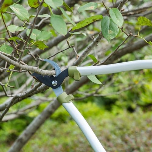 Worth Garden Heavy Duty 28" Bypass Lopper - Bypass Tree Trimmer - Japanese SK5 Steel Blade w/Non-stick Coating - Branch Cutter w/Ergonomic Non-Slip Handles - 1-1/4" Cut Capacity - S404A00