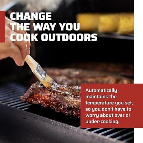 Camp Chef XT 24 Pellet Grill - Pellet Smoker & Grill for Outdoor Cooking Equipment - PID Technology & Smoke Control - Black