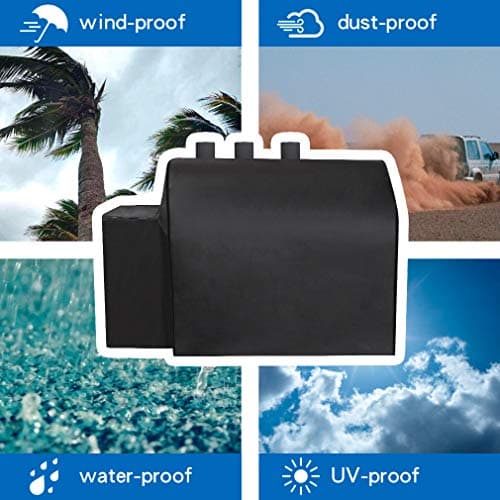 Stanbroil 8080 Dual Fuel Grill Cover Replacement for Char-Griller Duo/Double Play 5050/5650 Gas and Charcoal Grill without Side Fire Box