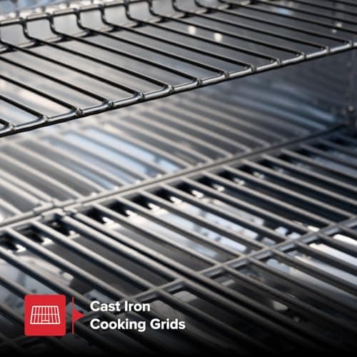 Nexgrill Stainless Steel 3-Burner Propane Gas Grill w/Foldable Side Shelves, 40,500BTUS, 591.05 sq. in. Cooking Area, Perfect for Outdoor Cooking & Grilling, BBQs, Backyard, Tailgating, 720-0830MN