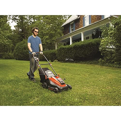 BLACK+DECKER 40V MAX* Cordless Lawn Mower, 16-Inch (CM1640)