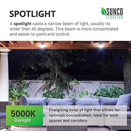 Sunco LED PAR30 Dusk to Dawn Light Bulb for Outside Porch, Patio, Backyard, 11W=75W, 850 LM, Selectable CCT 2700K/3000K/4000K/5000K, Non-Dimmable, Photocell Sensor, UL 4 Pack