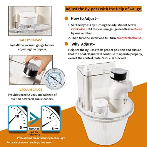Replace for R211100 Vac-Mate Pool Cleaner Dispenser Box/Multi-Function Vacuum Skimmer Attachment Replacement