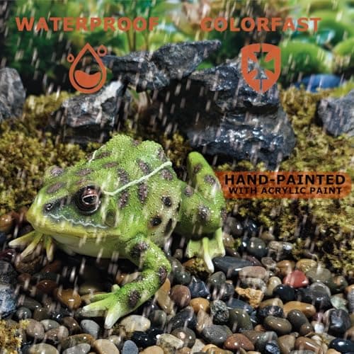 Sunthus Frog Garden Statues Toad Outdoor Decor Sculptures Yard Resin Decorations