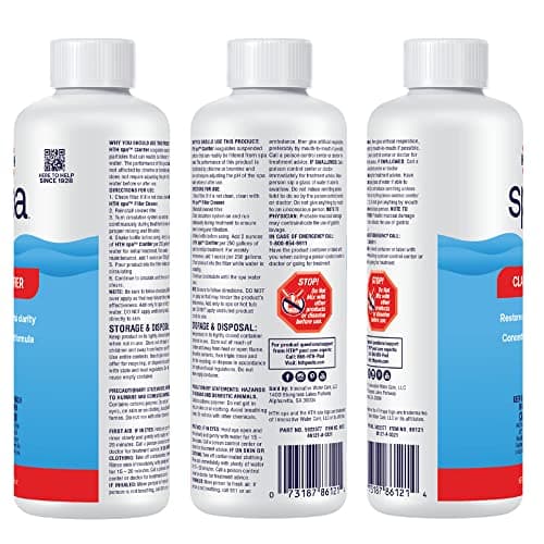 HTH Spa 86121 Clarifier, Concentrated Spa & Hot Tub Chemical for Crystal Clear Water, 16 oz
