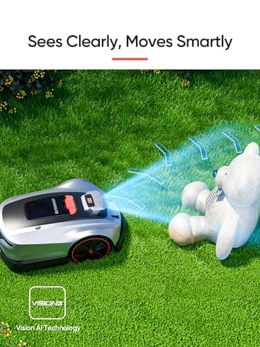 Sunseeker X3 Plus Robot Lawn Mower no Wire,0.3 Acre/13,000 Sq. Ft,Smart APP Control, AI & RTK Navigation, 6 Muti-Zone, Path Planning, for Small/Medium Yards