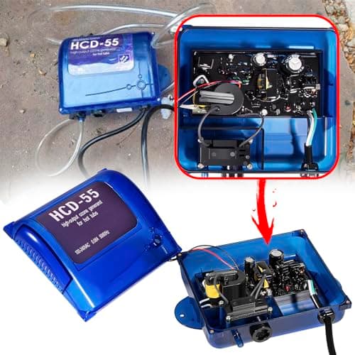 HCD-55 Spa Ozonator Kit,General Purpose High Output Ozone Generator (120V / 240V),Suitable for Hot Tubs & Swim Spas