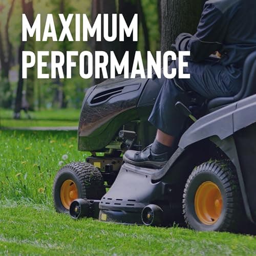 STP Premium Small Engine 4 Cycle Oil Formula, SAE10W-30 Small Engine Oil Engine Care Formula Reduces Wear for Lawnmower, Push Mower, Tractor, 32 Oz, STP