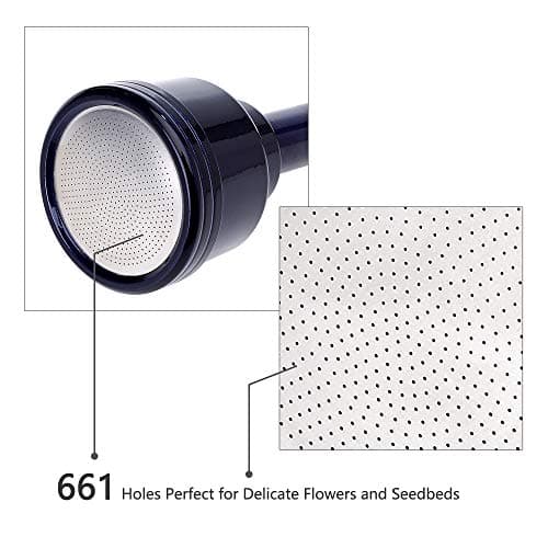 GREEN MOUNT Watering Wand, 24 Inches Sprayer Wand with Superior Stainless Head, Perfect for Hanging Baskets, Plants, Flowers, Shrubs, Garden and Lawn, Purple