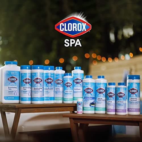 Clorox® Pool&Spa™ Spa Water Antifoam, Eliminates & Prevents Foam in Spa Water, Reduces Irritation, 1 Quart (Pack of 1)