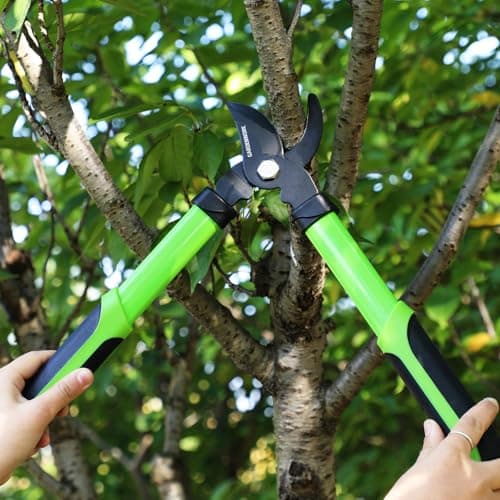 16'' Loppers for Tree Trimming,Tree Branch Cutter with SK5 Sharp Blade,1.3''Cutting Capacity for Shrubs and Bushes