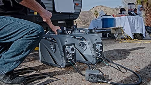 Pulsar 2,300W Portable Gas-Powered Quiet Inverter Generator With USB Outlet & Parallel Capability, Carb Compliant, G2319N