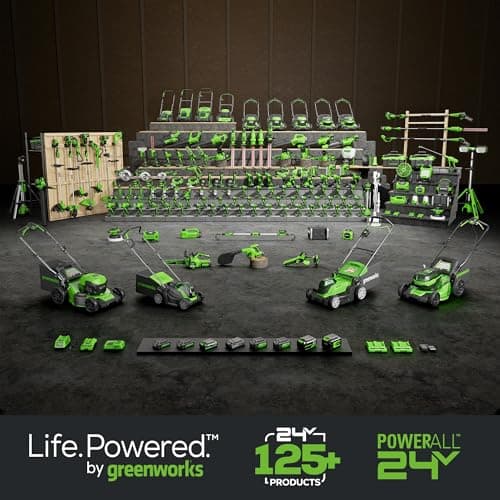 GreenWorks 24V Cordless String Trimmer/Edger (Gen 2), 12" Cutting Width, Ultra-Light 6 lbs Design, Women & Senior-Friendly, 2.0Ah Battery & Charger