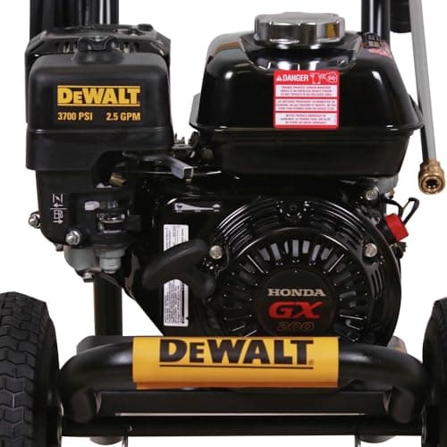 DEWALT 61340 3700 PSI 2.5 GPM Honda GX200 Engine Gas Pressure Washer