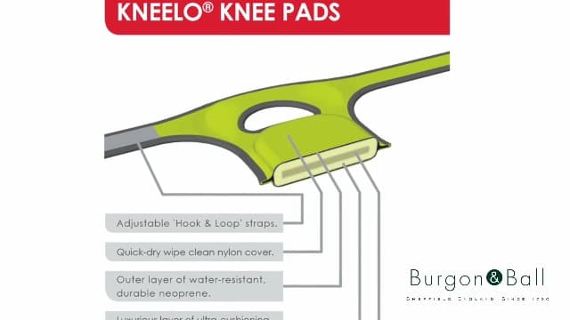 Burgon & Ball KPADPLUM Plum Kneelo GKN Ultra-Cushion Kneeler/Gardening Knee Pad (GKN/KPADPLUM)