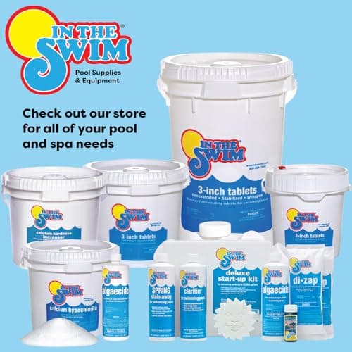 In The Swim Super Algaecide for Above Ground or Inground Swimming Pools – Low Odor, Non-Foaming Preventative for Yellow/Mustard Algae in Swimming Pools - 7.1% Chelated Copper – 1 Quart