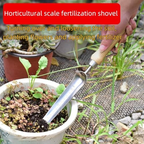 Narrow Garden Shovel,Stainless Steel Hand Garden Trowel for Piking and Transplanting, Long Handle Trowel,for Garden,Lawn,Farmland,Block Paving Weed and Fertilization.