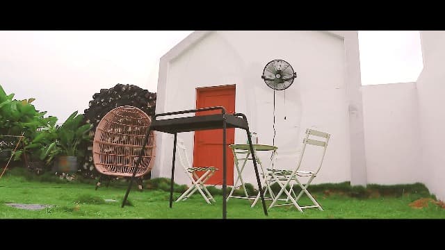 BILT HARD 4300 CFM 18 in. Outdoor Wall Mount Fan, 3-Speed Waterproof Wall Fan Industrial Grade High Velocity Outdoor Fans for Patio, Commercial, Garage, and Gazebo Use- UL Listed Black