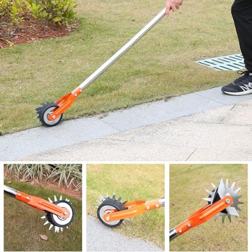 Edger-Lawn-Tool - Manual Lawn Edger, 67 Inch Sidewalk Edger for Yard Landscaping