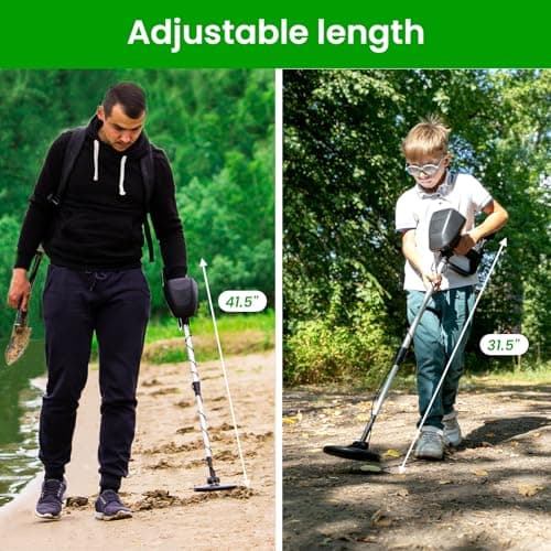 Metal Detector for Adults, for Kids, Waterproof & Underground & Underwater Gold Detector, Gold Metal Detector, Metal Detector Kit, Medal Detector