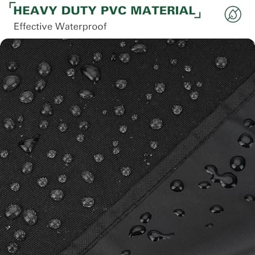 8080 Grill Cover Fits for Char-Griller Duo 5050 Double Play 5650 Charcoal Grill, Expandable Gas Grill Cover 600D Heavy Duty BBQ Cover Fits for Char-Griller 3-Burner Dual Fuel Outdoor Grill
