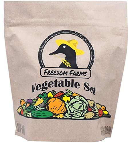 Black Duck Brand 50 Packs Assorted Heirloom Vegetable Seeds 20+ Varieties All Seeds are Heirloom, 100% Non-GMO