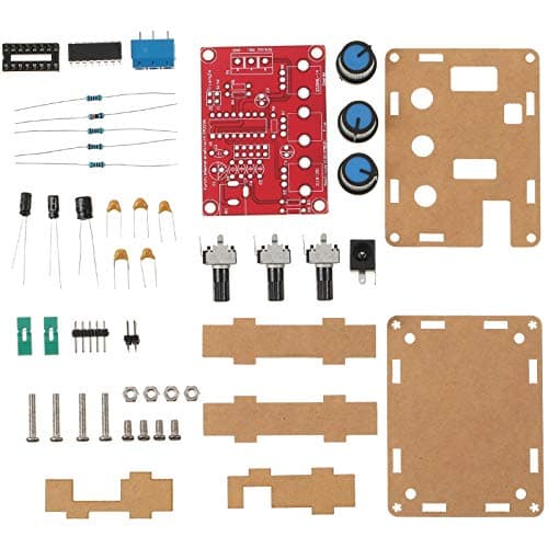 Signal Generator Kit, XR2206 Precise Function Signal Generator Frequency Module DIY Kit Sine Triangle Square Output Adjustable 1Hz-1MHz, 9-12V Direct Current Input(1 Piece)