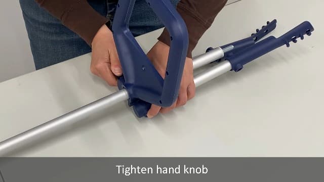 Fusion Drill-Powered Cultivator, Adjustable Tilling Width Up To 8”, Tilling Depth Up To 5.5”, Compatible With Most Cordless Drills, Adjustable Length, Model: 33061