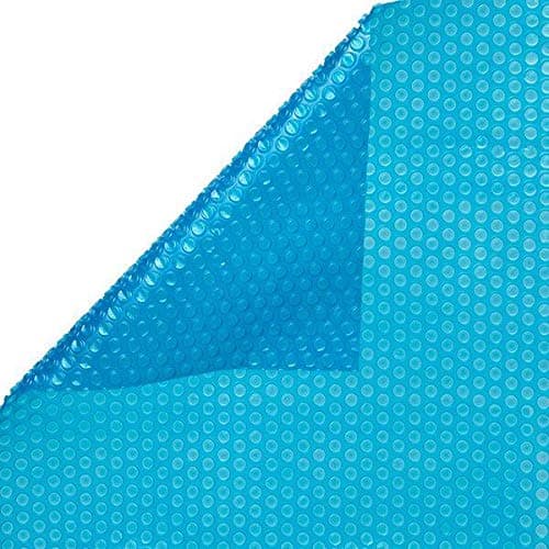 In The Swim 24' Standard Blue Round Solar Pool Cover 8 Mil for Solar Heating Above Ground Pools and Inground Pools