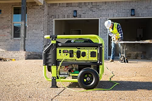 12000 Watt Gasoline Powered Portable Generator, Recoil/Electric Start, 12V-8.3A Charging Outlets, Home Back Up & RV Ready, 49 State Approved