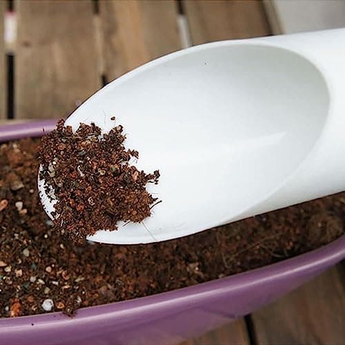 Baolaili Bonsai Soil Scoops, Plastic Garden Soil Scoops, Black, Classic, Ergonomic Grip