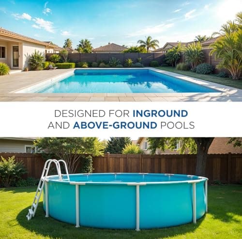 Pool Opening Kit - Pool Starter Kit for Inground Pool & Above Ground Pool Chemical Starter Kit to Open Your Pool - AquaDoc Pool Start Up Chemical Kit Designed for 15000 to 20000 Gallon Pool