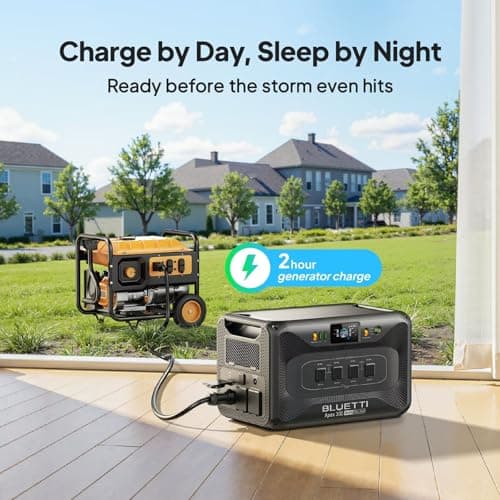BLUETTI Solar Generator 2 Apex 300 & 2 B300K (2025 New), 11kWh LFP Battery Backup with 12 7680W AC Outlets, 120V/240V Dual Voltage Output, Ultimate Modular Power for Home and Emergency Backup