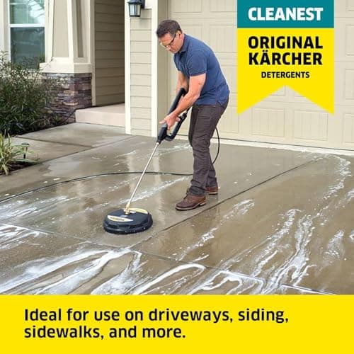 Kärcher - Pressure Washer Multi-Purpose Cleaning Soap Concentrate – For All Outdoor Surfaces – 1 Gallon