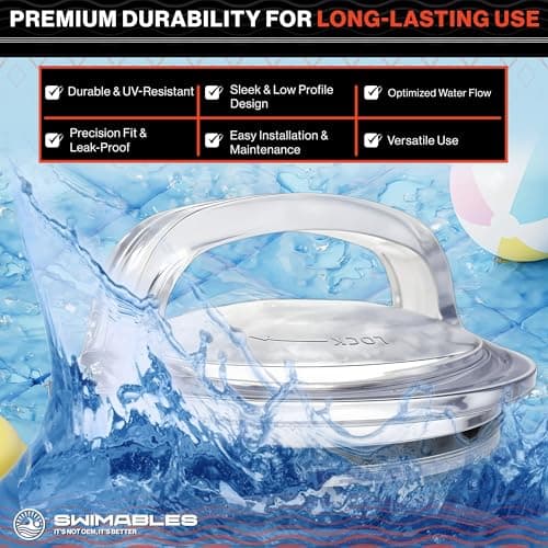 Swimables Pump Lid and Lid Oring Compatible with Hayward Powerflo SPX1500D2A | Pro Grade Pump Lid Made to Work with Hayward Pump Parts | Excellent Hayward Pump Lid Replacement | Oring Included