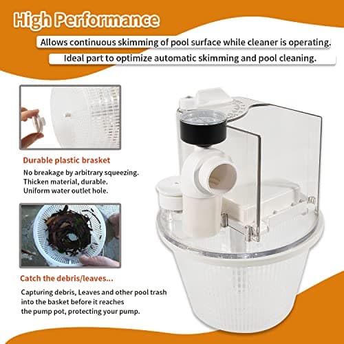 Replace for R211100 Vac-Mate Pool Cleaner Dispenser Box/Multi-Function Vacuum Skimmer Attachment Replacement