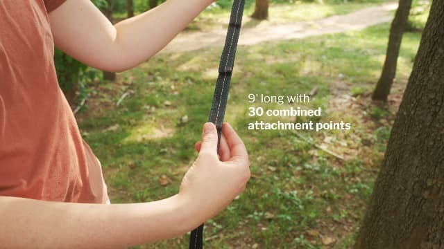 ENO Atlas Suspension System - Tree Strap for Hammock - Accessories for Camping, Hiking, and Backpacking - Black/Royal