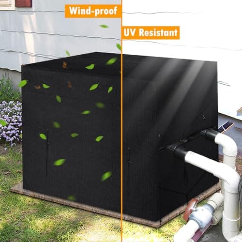 Outdoor Pool Heater Cover for Hayward,Winter Swimming Pool Heat Pump Covers for Outside Units,Pool Pump Equipment Cover