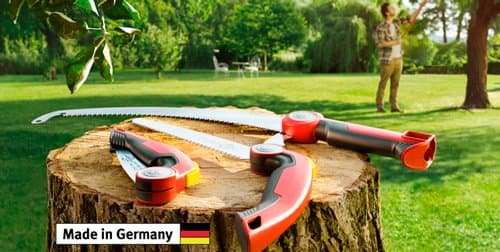 Wolf-Garten 14.5 in Power Cut Pruning Saw 370 with Ergo Grip